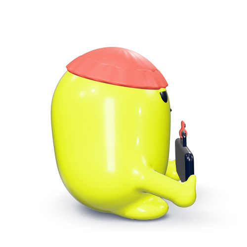Name Buddy in Acid, side view