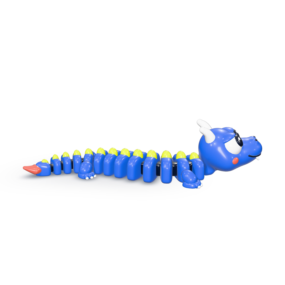 Noodle, side view